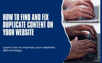 How to find and fix duplicate content on your website